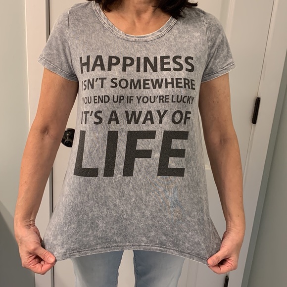 Happiness Graphic Tee - Picture 3 of 13